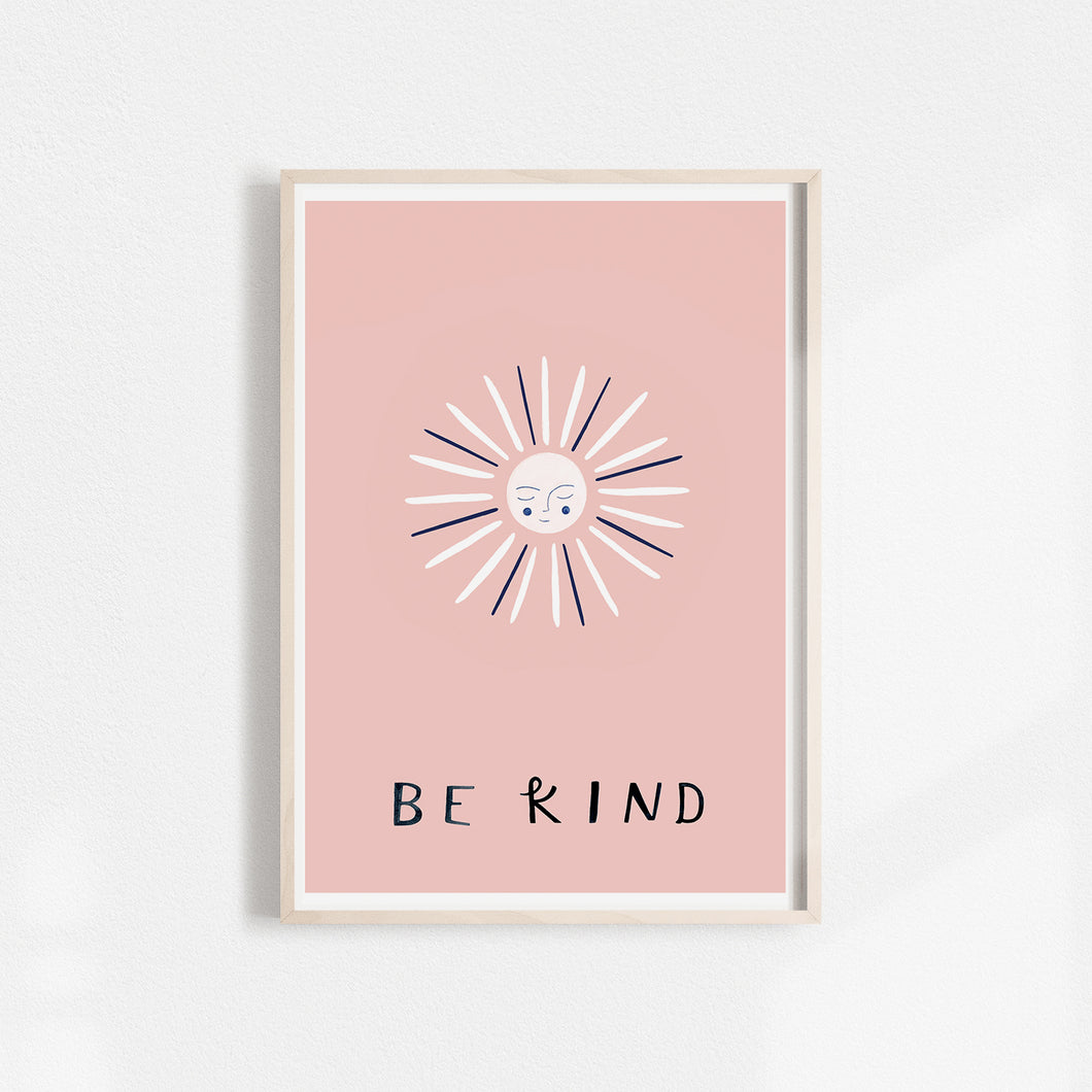 'Be Kind' Art Print