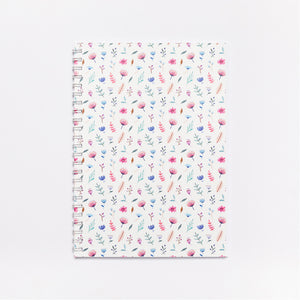 'Flowerbomb' Softcover Notebook