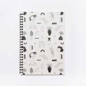 'Lucky Charmz' Softcover Notebook