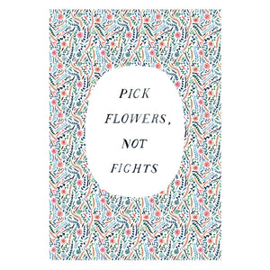 'Pick Flowers' Art Print