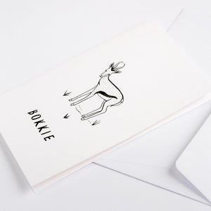 greeting cards springbok bokkie south africa wonder meyer illustrations detail