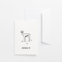 Load image into Gallery viewer, greeting cards springbok bokkie south africa wonder meyer illustrations product