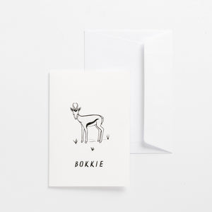 greeting cards springbok bokkie south africa wonder meyer illustrations product