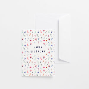 greeting cards happy birthday flower bomb wonder meyer illustrations product