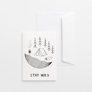 greeting cards stay wild white wonder meyer illustrations product