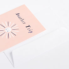 Load image into Gallery viewer, greeting card sun pink wonder meyer illustrations trip adventure pastel detail