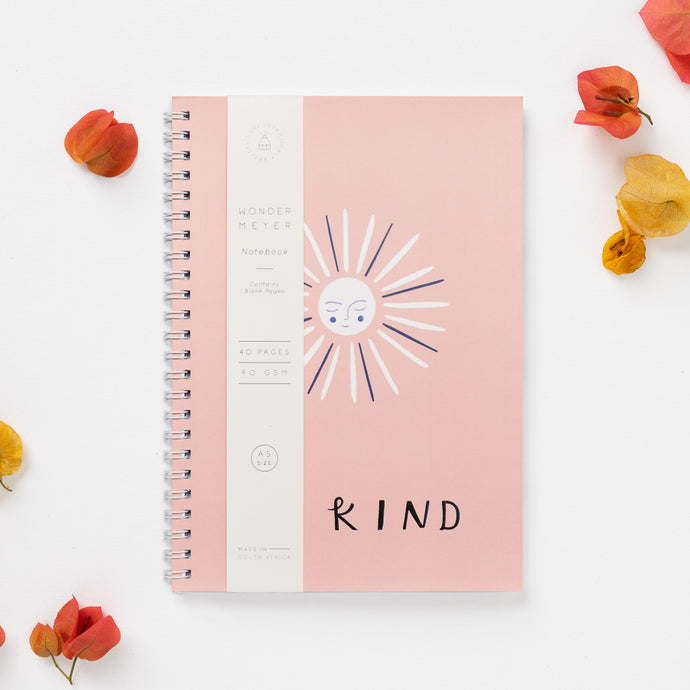 'Be Kind' Softcover Notebook