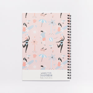 'Summer Days' Softcover Notebook