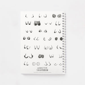 'You're the Tits' Softcover Notebook
