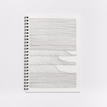 Load image into Gallery viewer, &#39;Waves&#39; Softcover Notebook