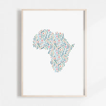 Load image into Gallery viewer, africa illustration floral growth grow 